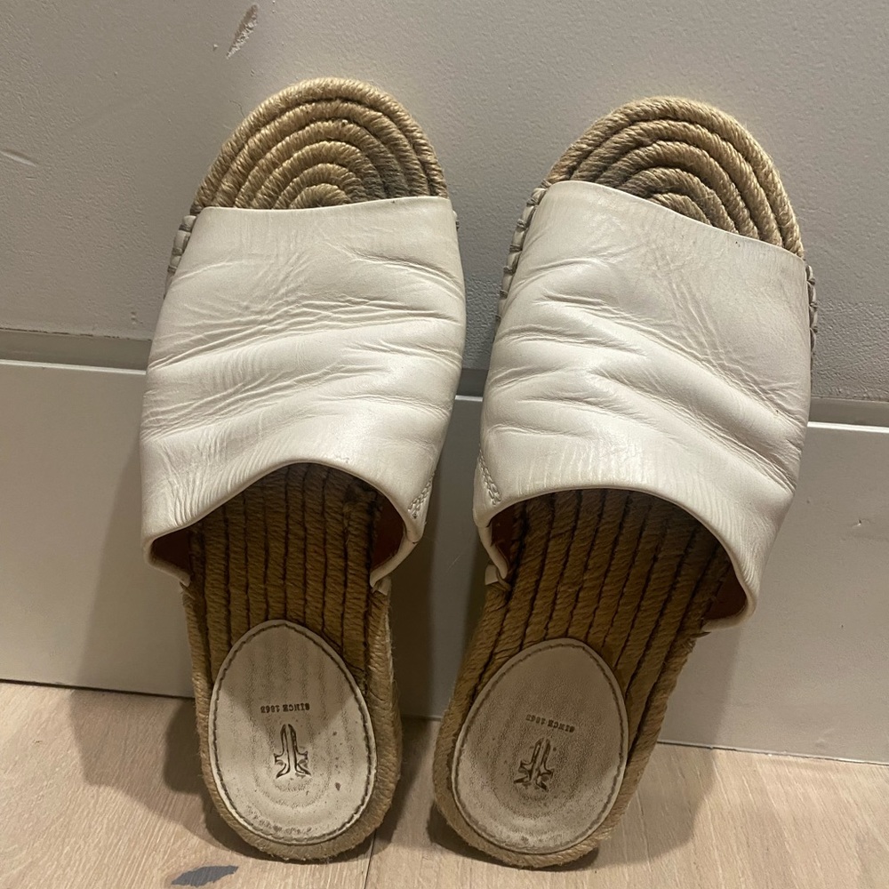 Frye Leather Slippers 6.5